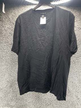 H&M Oversized Fit Crewneck Short Sleeve T Shirt Size XXL Black New With Tags